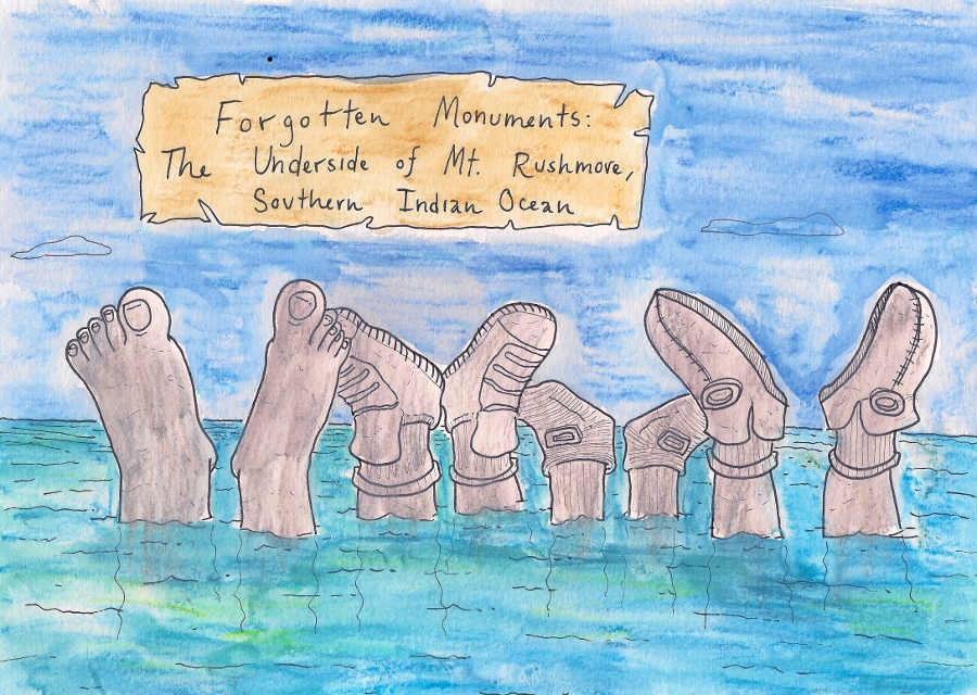 Interesting sidenote: Stonehenge is actually the feet of the Maoi statues on Easter Island