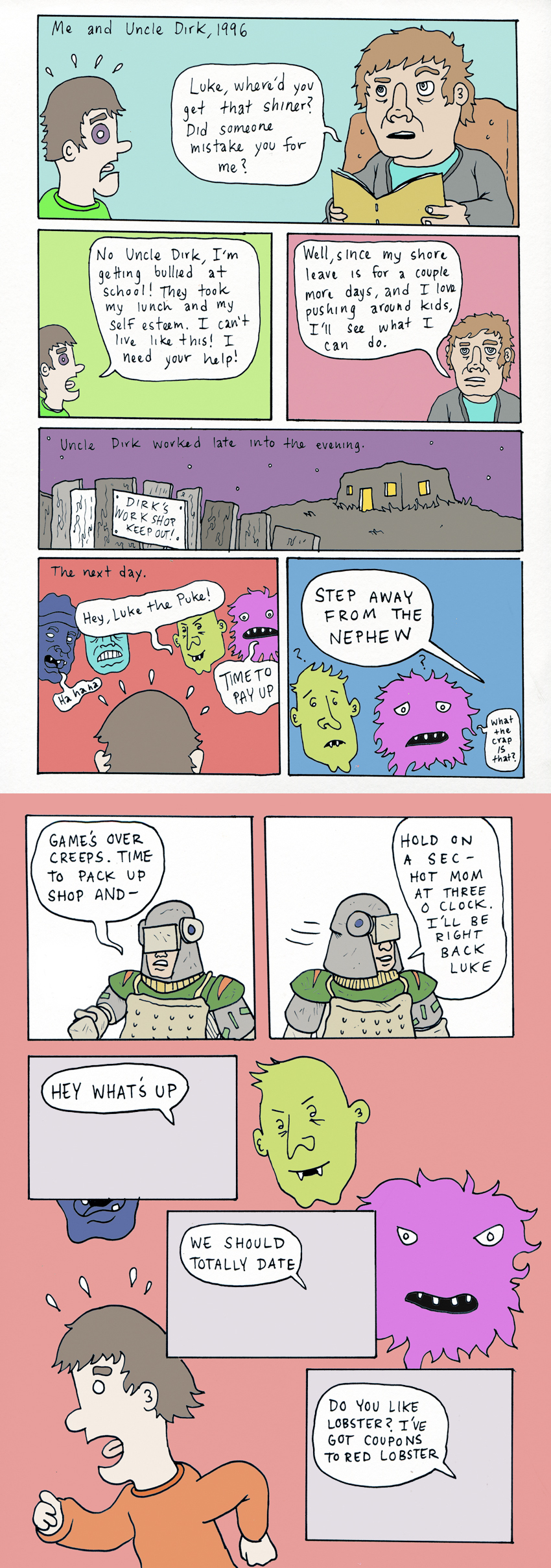 Uncle Dirk and the Bullies